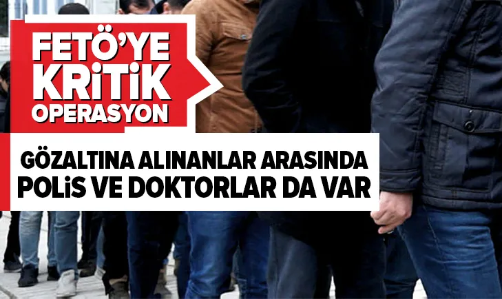 İstanbul merkezli 7 ilde FETÖ operasyonu!