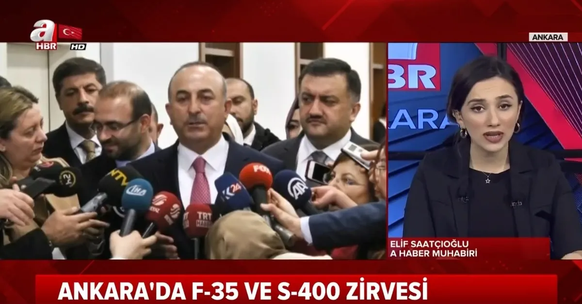 Ankara'da F 35 ve S 400 zirvesi