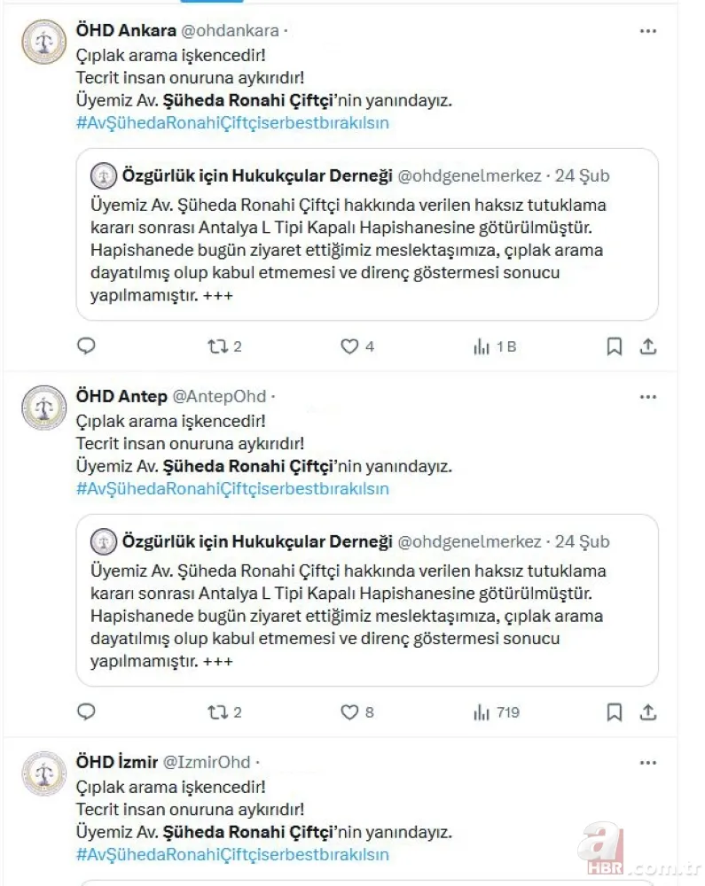 Kandil kuryeliğine mesleki faaliyet kılıfı! Kurye avukat Şüheda Ronahi Çiftçi'nin ifadesi ortaya çıktı 7