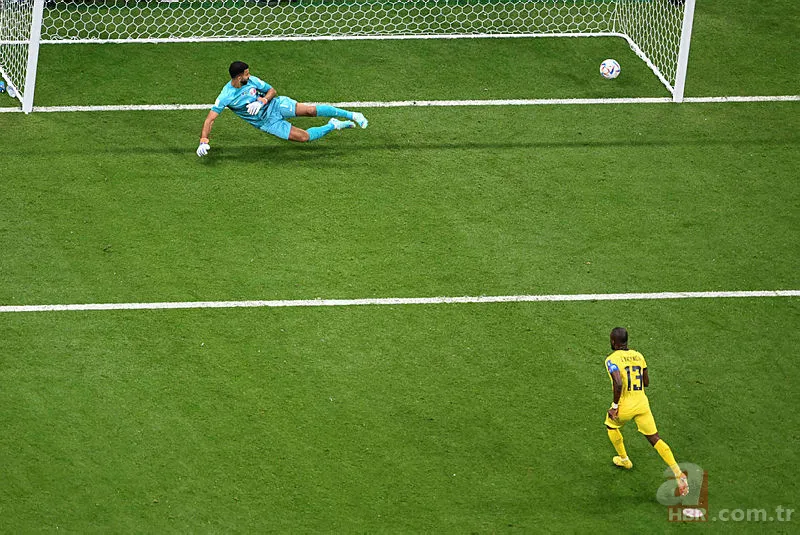 2022 Dünya Kupası'na Fenerbahçeli Enner Valencia dokunuşu! İlk golü atarak tarihe geçti 5