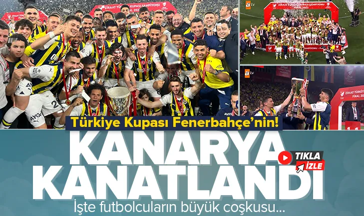 Türkiye Kupasını Fenerbahçe kaldırdı