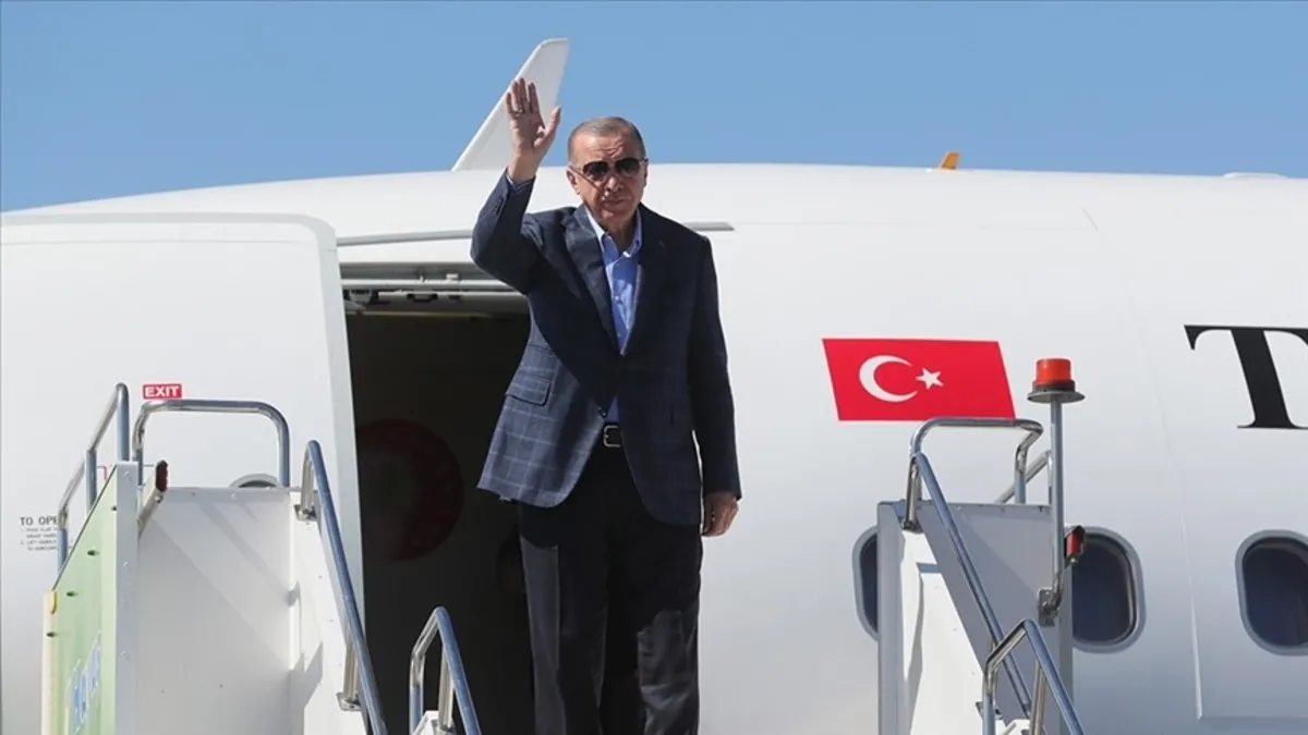 Başkan Erdoğan İtalya’dan Türkiye'ye döndü