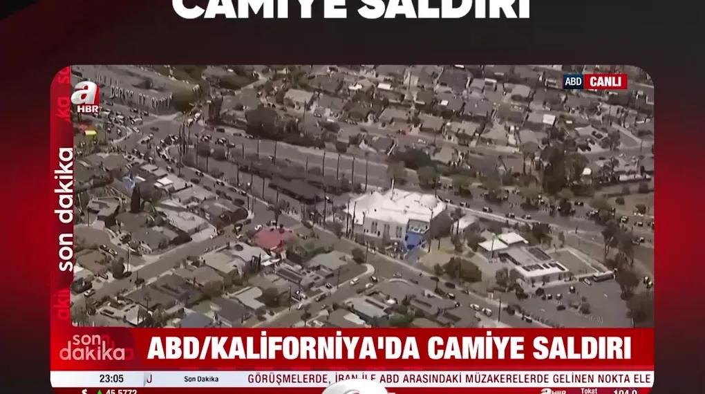 KALİFORNİYA'DA CAMİYE SALDIRI