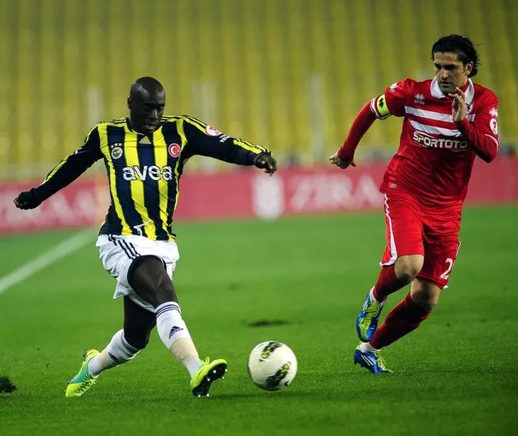 Fenerbahçe-Samsunspor maçından kareler