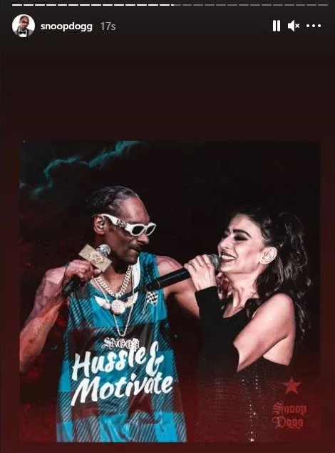 Dünyaca ünlü rapçi Snoop Dogg'tan Yıldız Tilbe paylaşımı