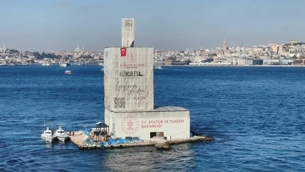 Kız Kulesi'ndeki çalışmalar ne zaman bitecek? Kültür ve Turizm Bakanı Mehmet Nuri Ersoy'dan inceleme - 2