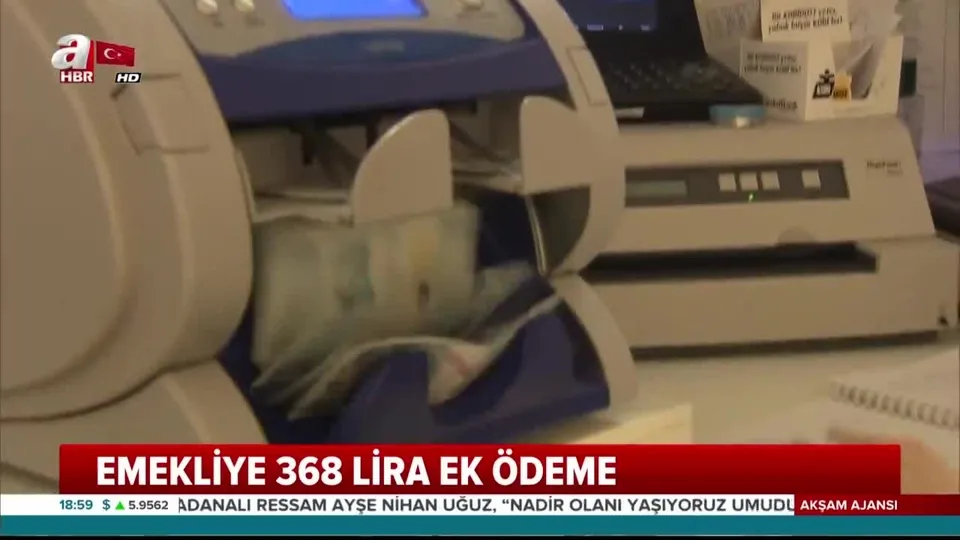 Emekliye 368 TL ek ödeme |Video