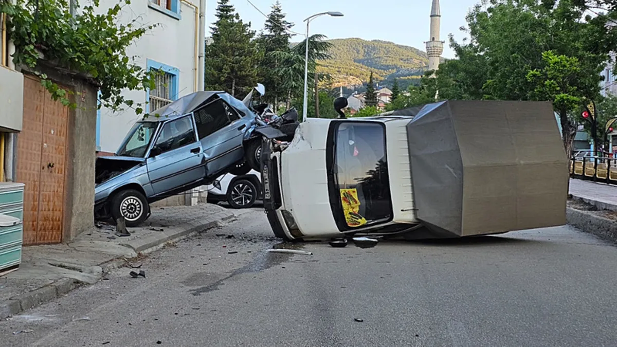Kastamonu'da hayretler içinde bırakan kaza
