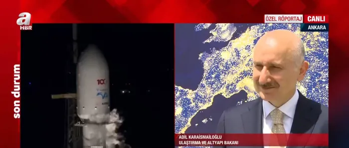 Son dakika: Türksat 5A göreve hazır! Ulaştırma ve Altyapı Bakanı Adil Karaismailoğlu'ndan A Haber'e özel açıklamalar: Uzay Vatan'da güçlü Türkiye! - 3