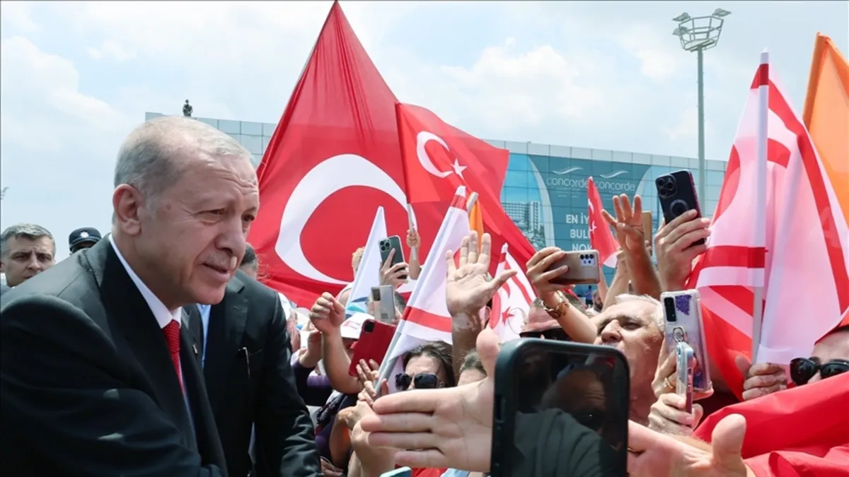 Başkan Erdoğan'dan KKTC mesajı: Kıbrıs’ı hiçbir zaman yalnız bırakmayacağız