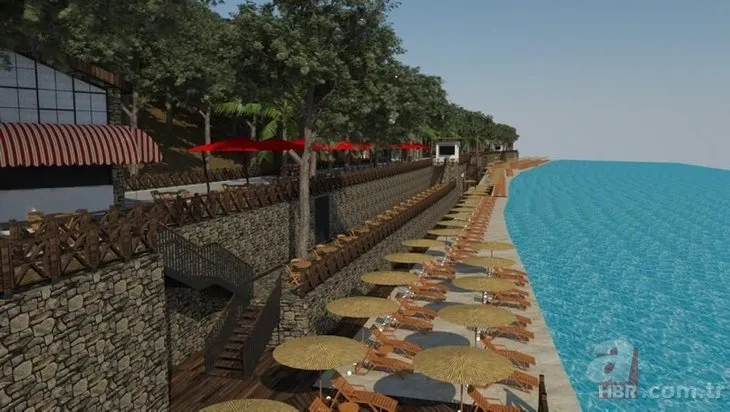 Marmaris'in beş yıldızlı ücretsiz halk plajı! 11 Haziran' da açılacak