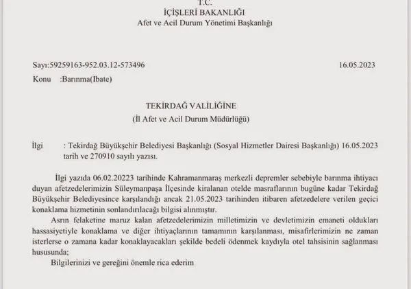 CHP’li belediyeden depremzedelere oy cezası! Bakan Kurum’dan vicdanlara sığmayan olay sert tepki: CHP’nin anlayışı budur