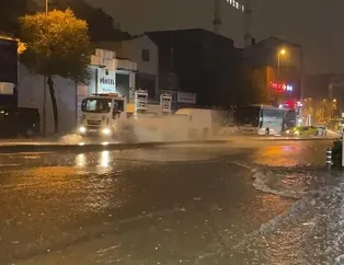 İstanbul sağanak yağışa teslim