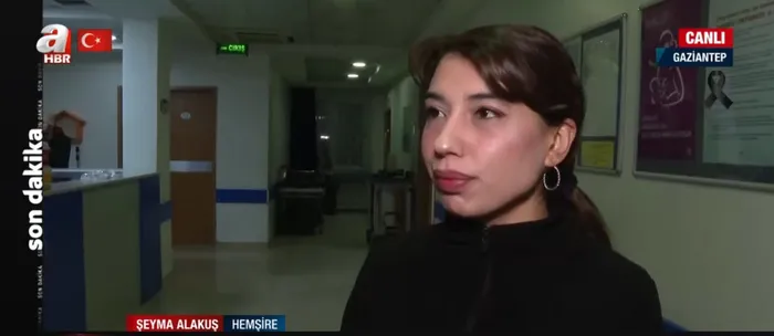 Alkışlar Şeyma hemşireye! Deprem anında verdiği tepki sosyal medyada gündem oldu... O anları A Haber'e anlattı: O an tek düşündüğüm hastalarımdı - 4