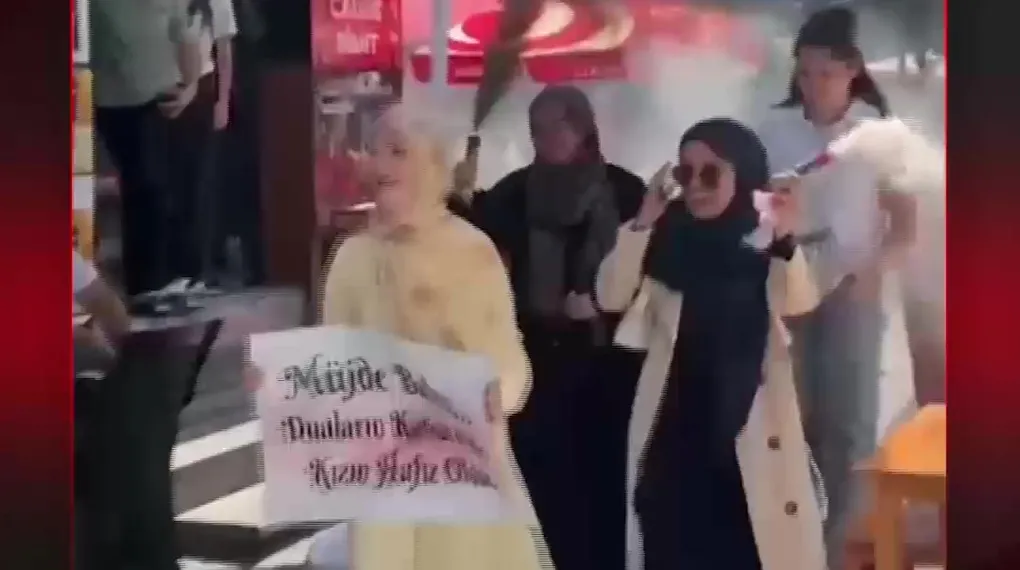 BİR BABANIN EN GURURLU ANI...
