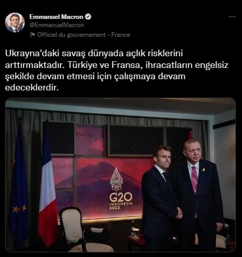 macrondan-turkce-paylasim-turkiyenin-rolune-vurgu-yapti-1668536270434.jpg Macron'dan Türkçe paylaşım: Türkiye'nin rolüne vurgu yaptı - 2
