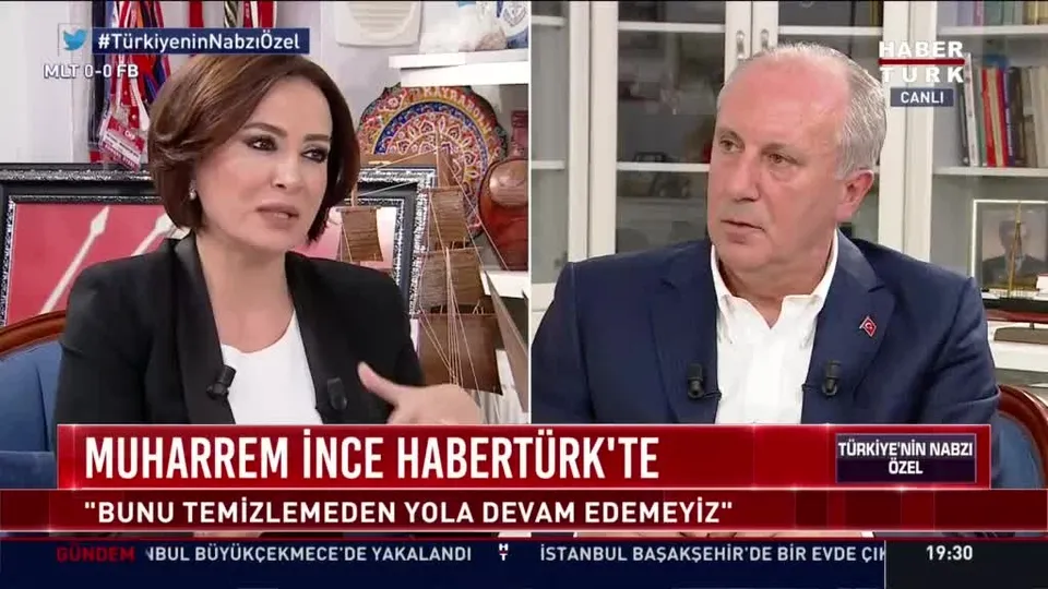 Muharrem İnce’den yayınını yarıda kesen Halk TV ile ilgili flaş açıklama