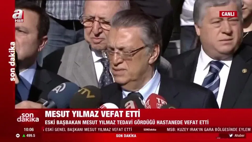 Son dakika: Mesut Yılmaz vefat etti! Gazeteci Avni Özgürel: Çok uzun bir süredir büyük sıkıntılar içerisindeydi