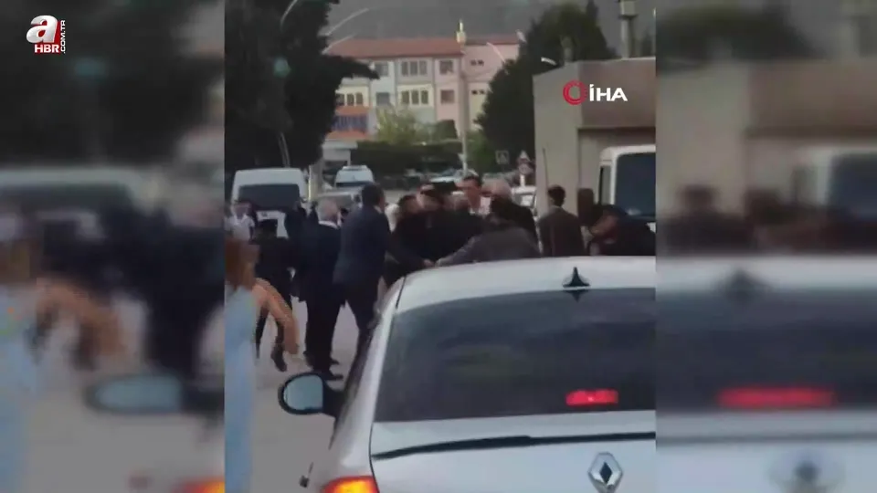 Düğün öncesi yumruklu kavga kamerada!