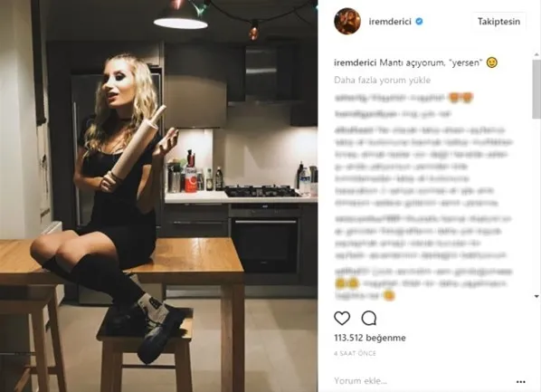 Hastaneden çıkan İrem Derici’den ilk paylaşım