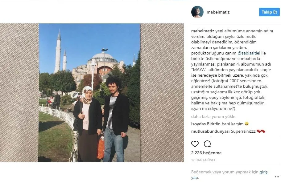 mabel matiz kimdir nereli