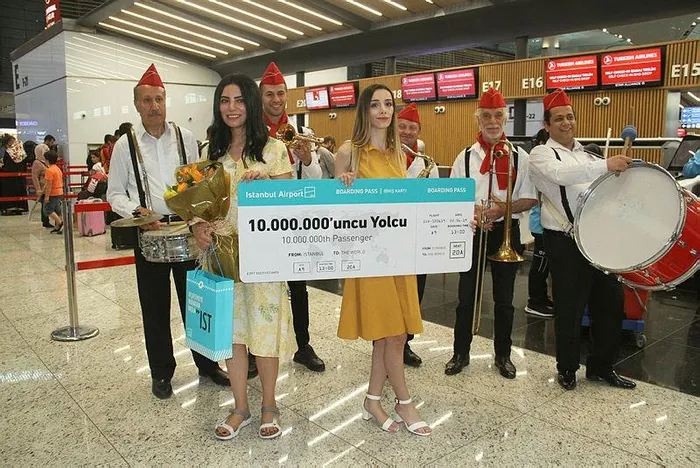 İstanbul Havalimanı’nda 10 milyonuncu yolcuya sürpriz