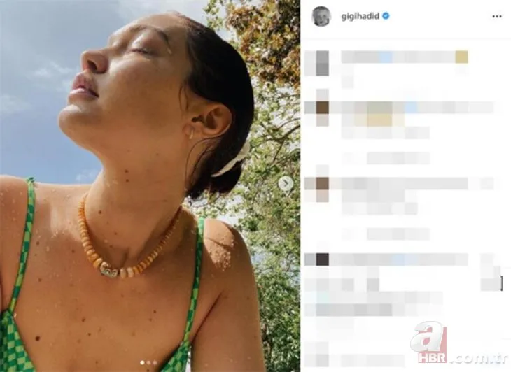 Gigi Hadid'den Khai paylaşımı! Yıllarca gizli kalacak