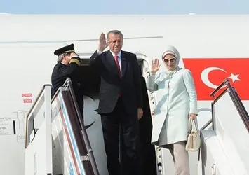 Cumhurbaşkanı Erdoğan Kuveyt'e gitti