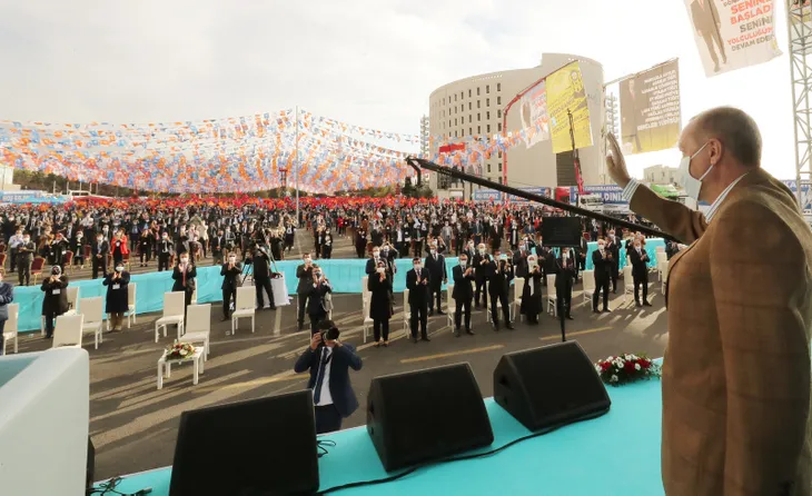 Erdoğan'dan ABD'ye sert tepki: ''sen kiminle dans ettiğinin farkında değilsin''