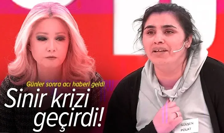 Müge Anlı’da aranan Adem Polat’tan acı haber geldi! Eşi canlı yayında sinir krizi geçirdi