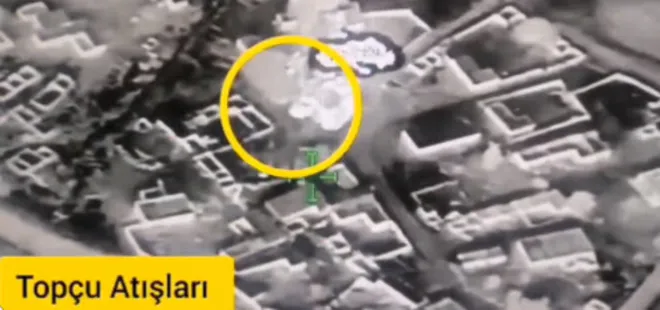 Son dakika: Türk İHA'larını tespit ettiği PKK'lı teröristler Suriye sınırında topçu atışlarıyla imha edildi