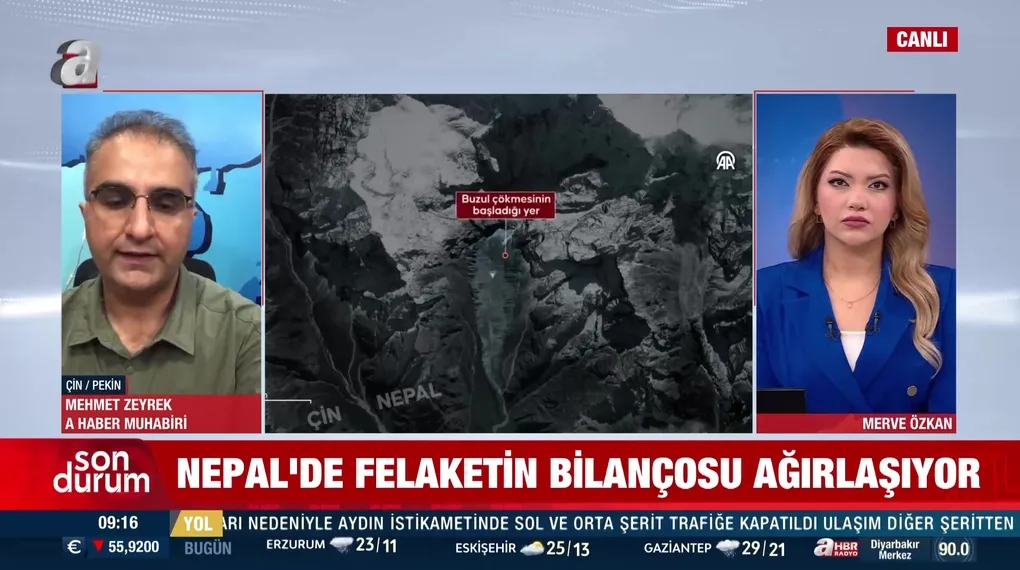 Nepal'de sel felaketi dehşeti!