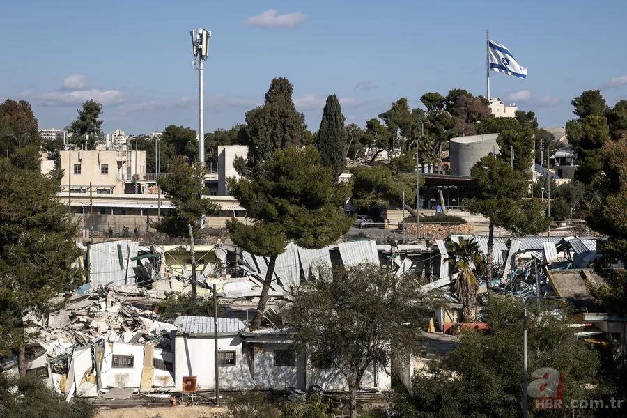 Dünya izledi, İsrail yıktı! İşgal altındaki Kudüs'te UNRWA’ya buldozerli saldırı 14