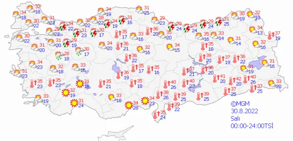 1661440558016.png Son dakika hava durumu: Sağanak yağış aralıksız sürecek! Meteoroloji gün vererek uyardı! İstanbul Ankara İzmir'de hava nasıl olacak? - 11