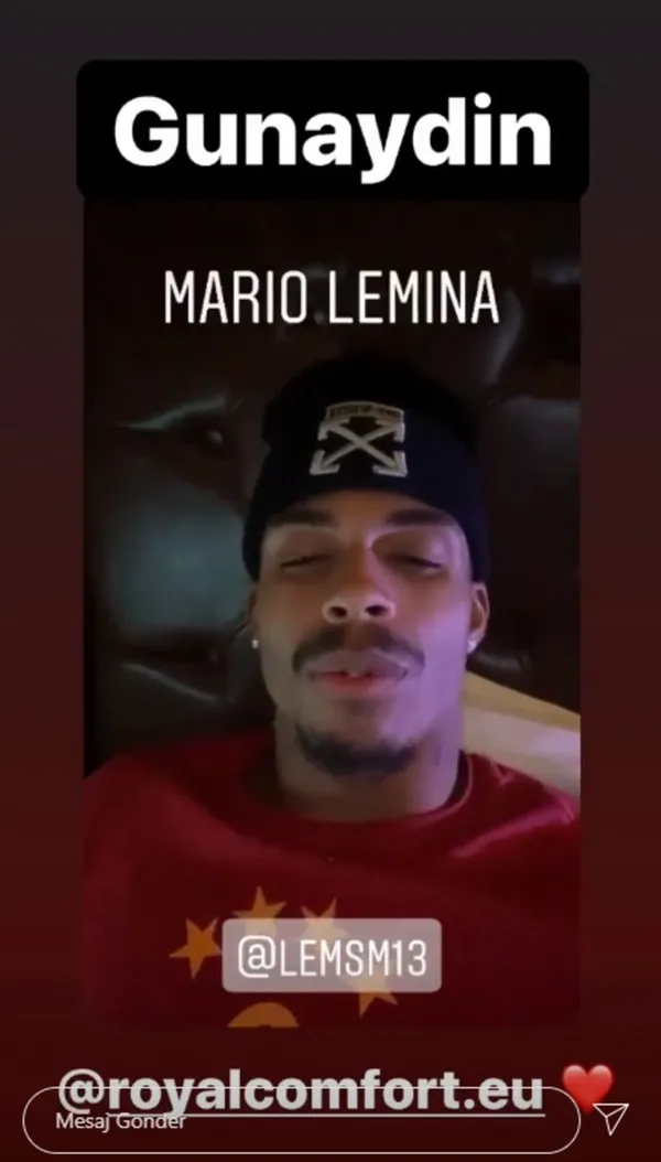 Mario Lemina’dan olay yaratan paylaşım