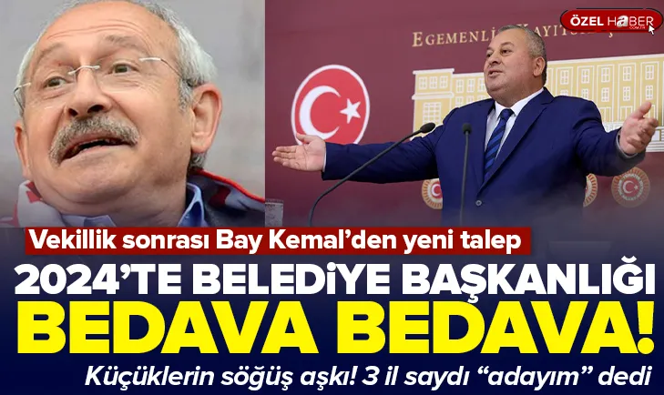 2024te belediye başkanlığı bedava bedava!