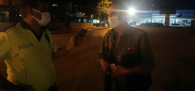 Alkollü sürücüden polislere güldüren tehdit: "O zaman ben sizin komiseri arayayım"