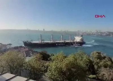 İstanbul Boğazı’nda iki gemi çarpıştı