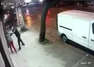 Dehşet! Genç kızı sokak ortasında dövdü