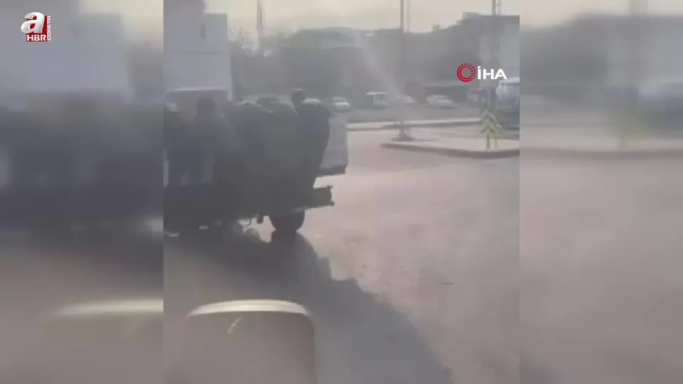 Çocukların tehlikeli yolculuğu kamerada