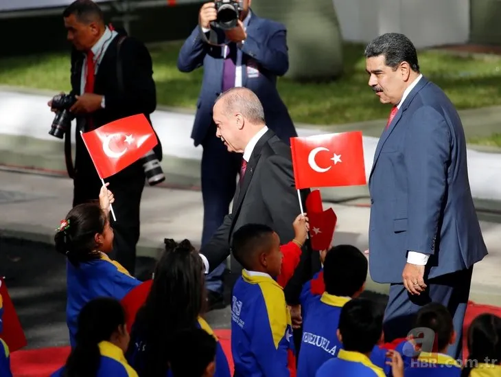 Maduro, Başkan Erdoğan’ı böyle karşıladı