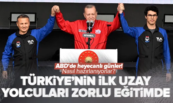 Türkiyenin ilk uzay yolcuları zorlu eğitimlerini anlattı!