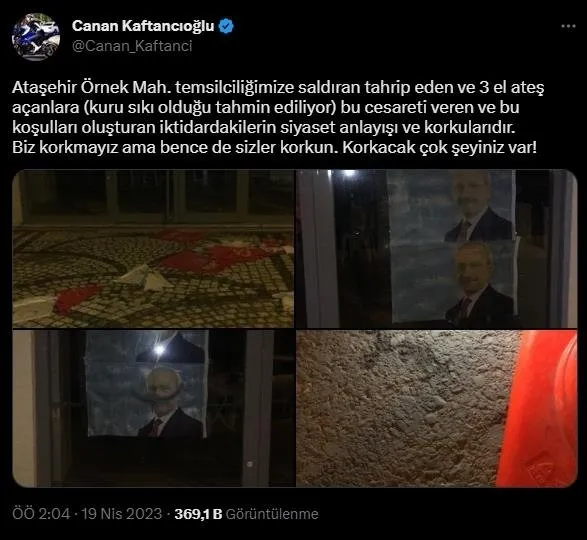 CHP'nin sahte tiyatrosunun ucuz figüranı Canan Kaftancıoğlu fena halde rezil oldu! "Terör kafasıyla" kurgulanan oyun kısa sürede yerle bir oldu - 1