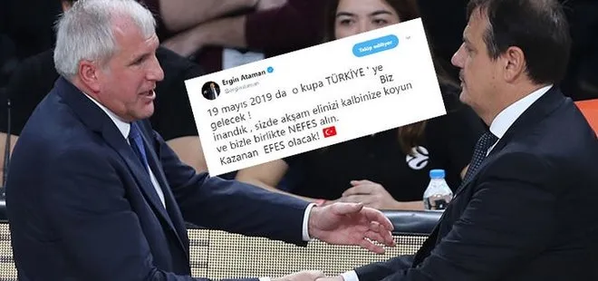 Ergin Ataman’dan maç öncesi paylaşım