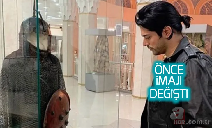 Diriliş Osman dizisinin yıldızı Burak Özçivit çalışmalara devam ediyor! İşte o fotoğraflar 1