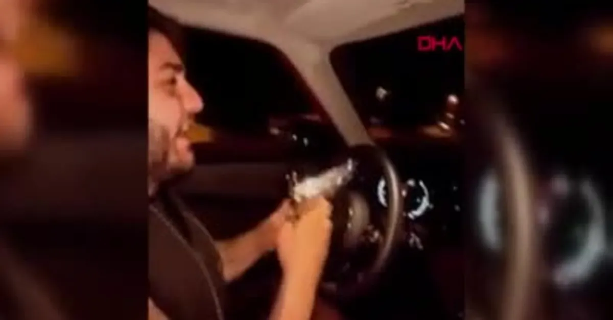 Murat Övüç'ün oğlu trafikte dehşet saçtı