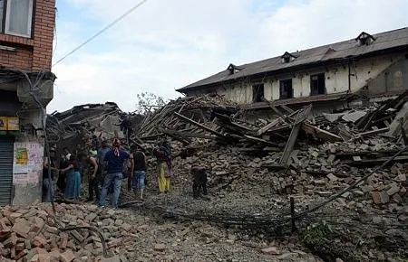 Nepal’deki depremden kareler