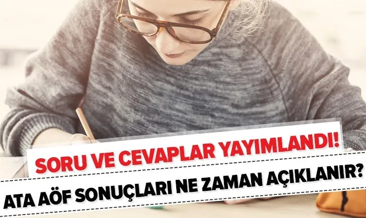 ata aof vize sinavi sorulari ve cevap