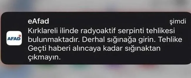 Son dakika: Kırıkkale'de 'Radyoaktif tehlike' mesajı vatandaşları tedirgin etti! Valilikten açıklama geldi - 1