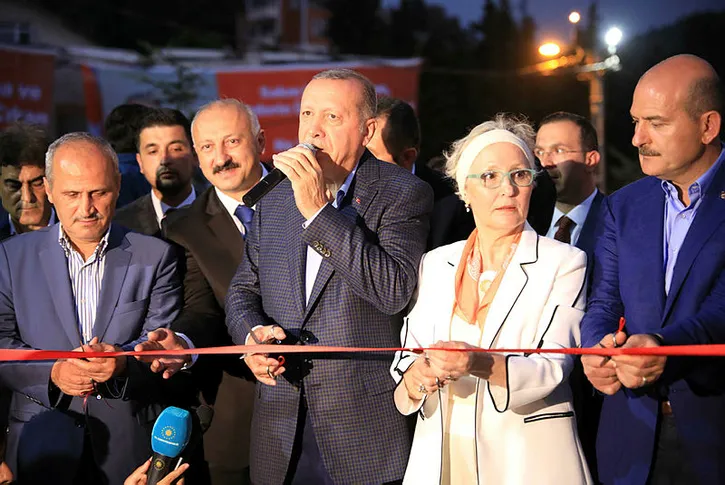 Başkan Erdoğan açılış törenini gerçekleştirdi